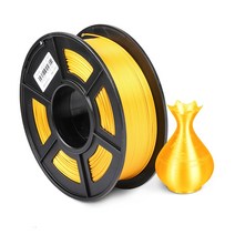 3D프린터 필라멘트 PLA 실크 1kg 1.75mm SUNLU 국내정품, 옐로우