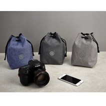 카메라 가방 파우치 DSLR 미러리스 캐논 소니 니콘 후지 라이카 리코, 딥그레이