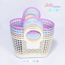 젤라꼼므 어린이 체험학습 시장바구니 6칼라 소꿉놀이 마트놀이 쇼핑놀이 마트 계산대 놀이 목욕 비치백 미니장바구니 역할놀이 시장놀이 유아 보조가방 유아 장바구니, 민트