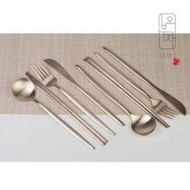 [천삼백케이] [오부자유기] 오부자방짜유기 커트러리 디너찹스틱 무형문화재14호, 단품