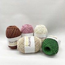 도로시 도로시실 굵고 가벼운 실 여름 가방 모자 실, 4