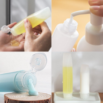 화장품 공병 용기 소분 튜브 핸드 크림 샘플 통 치약 샴푸 로션 작은 미니 X10, 사이즈, 30ml, 10개