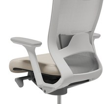 시디즈의자 T50 조절형 팔걸이 교체수리부품 리폼부품, 우형, 화이트