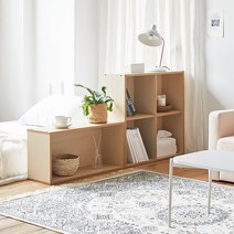 룸앤홈 데일리 책장시리즈 2단 3단 외 / 초간단DIY, 2단 2칸/내추럴