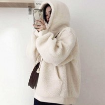 기모 여행 여성 모자티 겨울 오버핏 이쁜 보세 패션 후드티 워크샵 선물 캠핑 스타일