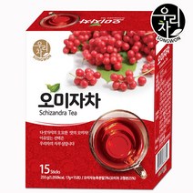 송원 송원식품 오미자차 15T 석류차 차 오미자, 17g, 15개