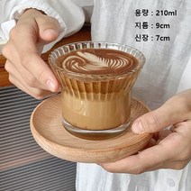 예쁜 머그컵 세트 커피숍 핸드드립 커피 컵 접시 세트 라떼 플라워 컵 오스트레일리아 화이트 컵 높은 용모치 플라워 유리컵, 1 건, 컵 트레이