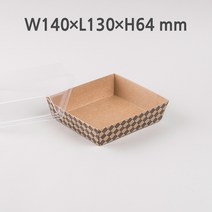 크라프트 다이아몬드 샌드위치 소 (100개 셋트), 높은뚜껑