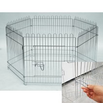 이지리치 애견 6각 운동장 대 철장 강아지 6각 철재 펜스