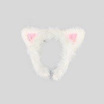 페르시안고양이머리띠 동물 파티 단체 소품 발표회