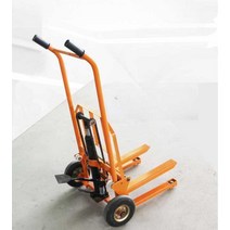 포크리프트 유압 지게차 소형 리프트 핸드카 트롤리, 200kg 상승 0.9m 이중 목적, 1개