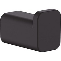 Hansgrohe AddStoris 2.5cm(1인치) 싱글 후크 크롬 41742000, Single Robe Hook, Matte Black