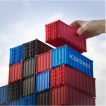 컨테이너 시티 - 컨테이너 브릭 단품, 블루