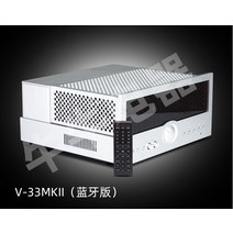 kt88 새로운 Zhongshen V33 튜브 앰프 KT88 담즙 덕트 고전력 발열 hifi 결합 순수 증폭기, 01 V-33 MK2 Bluetooth