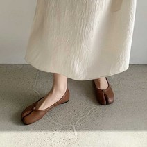 둥근코 플랫 타비 슈즈 발편한 임산부 데일리 단화 _ 39329EA betheshopper*83861021IB