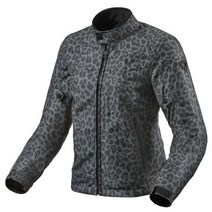 오토바이 여성 자켓 바이크 상의 레빗 SHADE H2O LADY LEOPART-DARK GREY, S