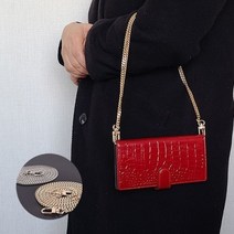 1300k [메이플리프] 가방 롱 체인 메탈체인 실버체인 골드체인 줄, 골드