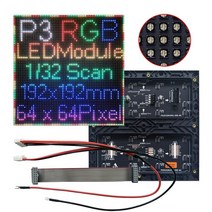 LED전광판 매장 홍보 광고 보드 64x64 실내 rgb hd p3 실내 led 모듈 비디오 벽 p2.5 p3 p4 p5 p6 p10, 없음