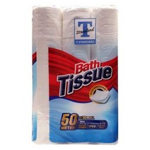 트레이더스딜 데코엠보싱 바스티슈 50m x 30롤, BathTissue