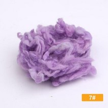 Fenrry알파카 곱슬 섬유 18 색 10g30g50g 양모 펠트 DIY 바늘 펠팅 로빙 특히 푸들비숑 및 양용, 50 그램, 12, 12+10g