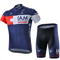 IAM 라이딩 슈트 트랙 자전거복 반팔 세트