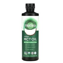 [1+1][473ml] 누티바 MCT오일 MCTOIL Mct 엠씨티 엠시티 MTC 무향 코코넛 오일 풀링, 473ml [1+1]