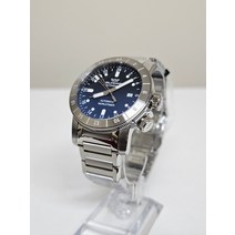 GLIGINE GL0156 에어맨 블루 다이얼 자동 사파이어 남성 시계 652945