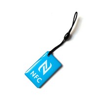 1PCS NFC 쓰기 가능 태그 라벨 Ntag213 13.56mhz 스마트 카드 모든 지원 전화 명함, 02 파란