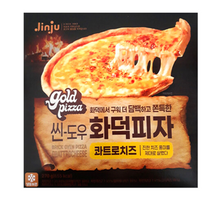 (냉동) 골드피자 씬도우 화덕피자 콰트로 치즈, 1개, 1개, 270g