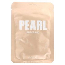 랩코스 펄 시트 뷰티 마스크 브라이트닝 1매 24ml(0.81fl oz), 1 개, 24ml, 1개