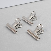 3P 4cm 사무 용품 집게 불독 클립 세트 변호사 병원 분류 문서수납 서류정리 파일보관 클리핑