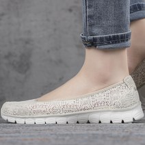 [상위] 스케쳐스 여성용 여름 고급레이스NAT 발편한 푹신 슬립온(양말증정)