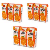 델몬트 드링크 오렌지, 24개, 200ml