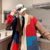 연예인니트 럭셔리 가을 겨울 디자이너 패션 니트 가디건 스웨터 남성 캐주얼 트렌디 코트 재킷 부티크 의류