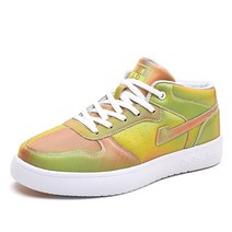 겨울 미들 보스 자신발 백악 소석회 전문 용신 여자운동화