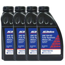 에이씨델코 ACDelco 더 뉴 아반테 MD 1.6 GDI 가솔린 엔진오일 교환 합성유 5W30 4(L), 1개
