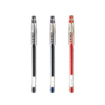 파이롯트 하이테크C 0.25 흑청적 볼펜 필기구 사무, 레드