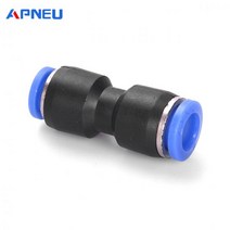 공압 피팅 호스 커넥터 튜브 플라스틱 조인트 압축기 푸시 인 퀵 릴리스 파이프 4mm 6mm 8mm 10mm 12mm Pu Py, 16MM
