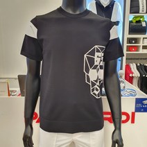 파사디 골프웨어 남성 여름 고급스런 라운드 니트 티셔츠 QQ23MKP261XX[뉴코아창원]