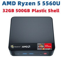 Beelink-SER5 Pro AMD 라이젠 5 5600H 미니 PC 윈도우즈 11 WiFi 6E DDR4 16GB 500GB SSD BT5.2 4K 60Hz 듀얼 HD 1000, CHINA, AU, R5 5560U 32GB 500GB