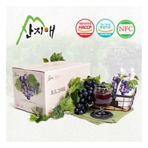 산지애 포도원액주스 30팩 포도즙 100 착즙 NFC 193087