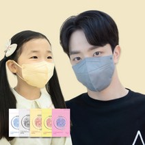 KF94 뉴코마스라이트 새부리형 소형 대형 100매 코마스라이트 컬러마스크, 소형화이트