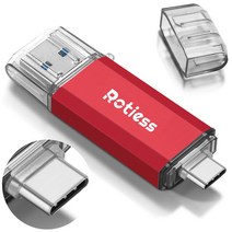 ROTIESS USB3.1 c타입 USB메모리 2in1 OTG Type Cusb메모리스틱, 1TB