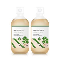라운드랩 해풍 쑥 진정 토너 300ml x 2개 /모공 피부 관리 스킨 선물 Round 란드랩 fkdnsemfoq 코스트코, 상세페이지 참조