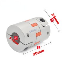 노허브커플링 BW 알루미늄 플럼 플렉시블 샤프트 커플링 모터 커넥터 CNC DL 커플러 조 mm .mm, [12]  x .