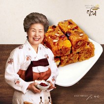 [심영순] 건강한 담미 한끼 약밥 4팩 32개입 개별포장 비법 국내산 찹쌀, 4개, 400g