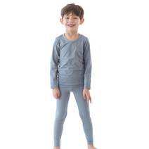 뉴욕꼬맹이 발열 기모내의 실내복세트(에어로웜)