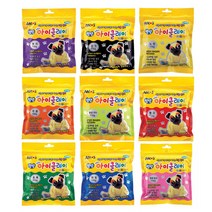 아모스 탱탱 아이클레이 110g 빨강, 20개