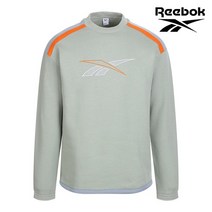 리복 남성 팀스포츠 라운드 긴팔 티셔츠 CL D TEAMSPORTS CREW RETS1F379G2