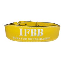 ifbb프로 벨트 웨이트 트레이닝 고급소가죽 멀티 컬러 헬스허리보호대가죽리프팅벨트벨트 폭11cm, 녹색, S(58cm-80cm)